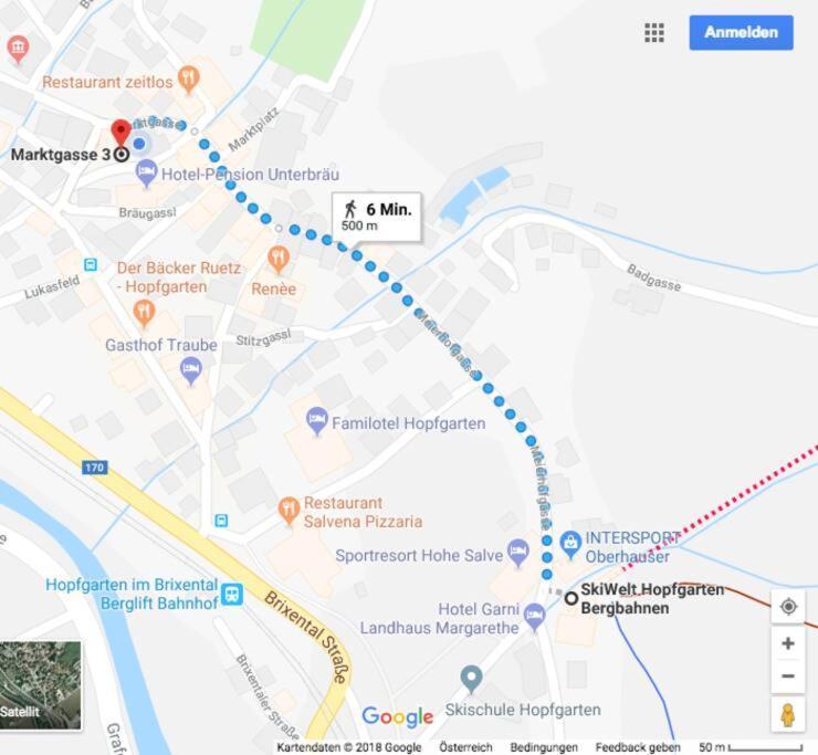 Appartement Der Buergerbote Zur Hohen Salve 호프가르텐 임 브릭젠탈 외부 사진